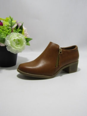 Botki damskie na obcasie (36-41) AGF-JX-35 CAMEL
