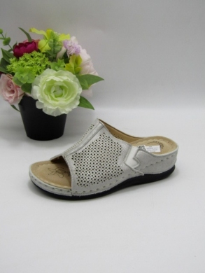 Klapki damskie na koturnie (36-41) TW23109 SILVER