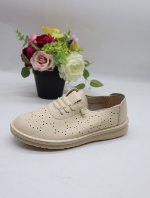 Półbuty damskie na płaskim (36-41) 60772-2 BEIGE