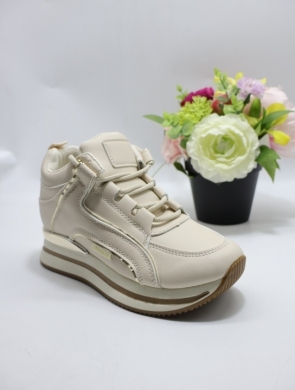 Buty sportowe damskie na płaskim (36-41) 6024 BEGER
