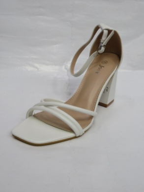 Sandały damskie na obcasie (36-41) H8-332 WHITE