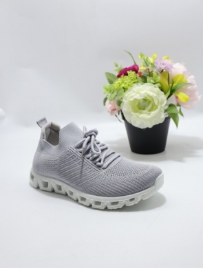 Buty sportowe damskie na płaskim (36-41) EV-341 GREY