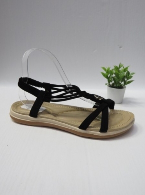 Sandały damskie na płaskim (36-41) FY6939 BLACK