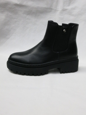 Botki damskie na płaskim (36-41) A669 BLACK