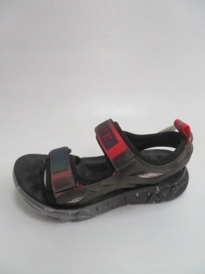 Sandały chłopięce (32-37) Z871A BLACK/RED