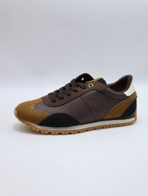 Buty sportowe damskie na płaskim (36-41) 6450 BROWN