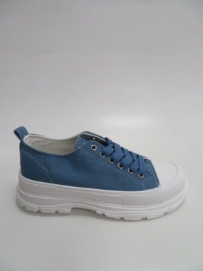 Trampki damskie na koturnie (36-41) 110 BLUE