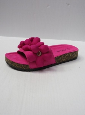 Klapki damskie na płaskim (36-41) WL583 FUCHSIA