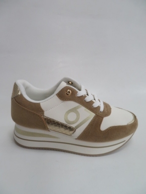 Sneakersy damskie niskie (36-41) 1889 BEIGE