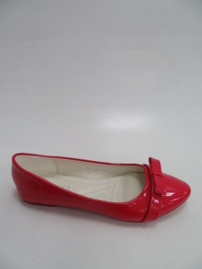 Baleriny Damskie na płaskim (36-41) LE-262 RED