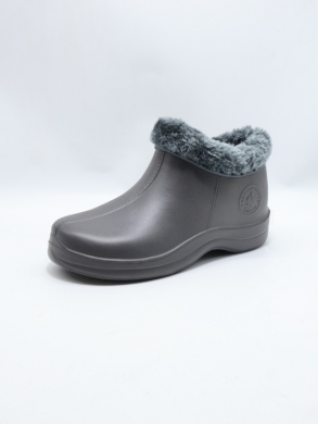 Kroksy damskie ocieplane (36-41) B-2016 DGREY