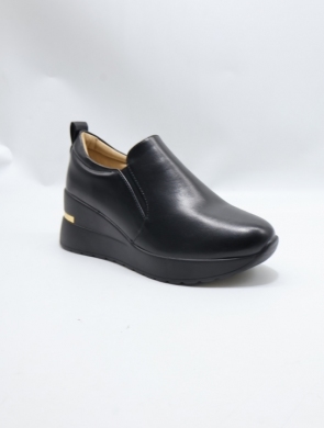 Botki damskie na koturnie (36-41) 1308 BLACK
