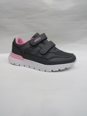 Buty sportowe dziewczęce (32-37) A129 GREY/PINK