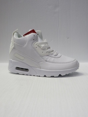 Buty sportowe damskie na płaskim (36-41) D7H-3 WHITE