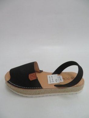 Sandały Damskie na płaskim (36-41) Y602  BLACK