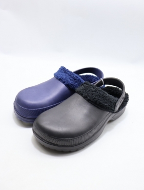 Kroksy męskie ocieplane (41-46) 7870-2 MIX