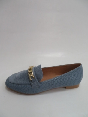 Mokasyny damskie na płaskim (36-41) N840 BLUE