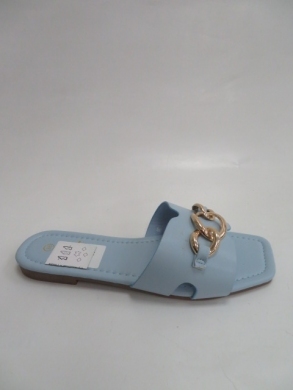Klapki damskie na płaskim (36-41) 2305-12 BLUE