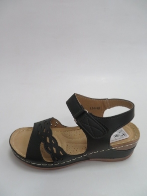 Sandały Damskie na koturnie (36-41) 1444B BLACK