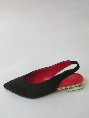 Sandały Damskie na płaskim (36-41) FL351A BLACK+RED