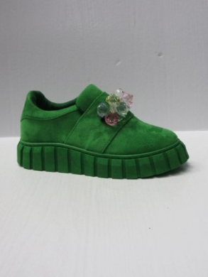 Półbuty damskie na płaskim (36-41) NB615 GREEN