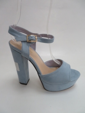 Sandały damskie na obcasie (36-41) 779 BLUE