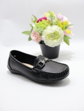 Mokasyny damskie na płaskim (36-41) YEHJ-271 BLACK