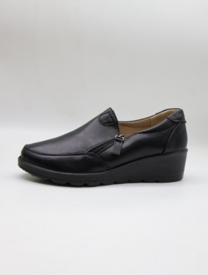 Półbuty damskie na koturnie (36-42) 22T03-1 BLACK