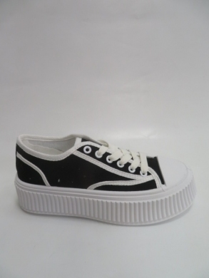 Trampki damskie na koturnie (36-41) 8859 BLACK