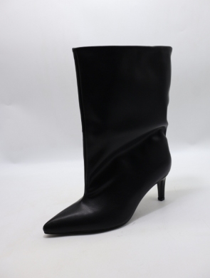 Kozaki damskie na szpilce (36-41) K686 BLACK