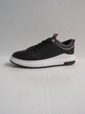 Buty sportowe damskie na płaskim (36-41) 3402-1 BLACK/WHITE