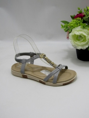 Sandały damskie na płaskim (36-41) FY7035 GREY