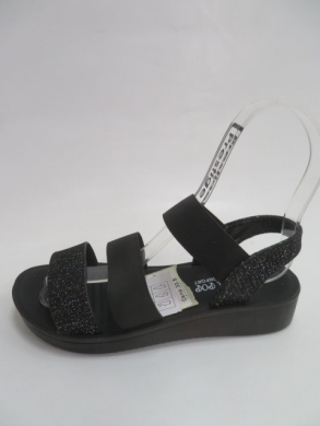 Sandały damskie na płaskim (36-41) FY6811 BLACK