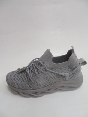 Buty sportowe damskie na płaskim (36-41) 88-53 GREY