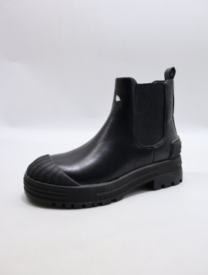 Botki damskie na płaskim (36-41) D61 BLACK