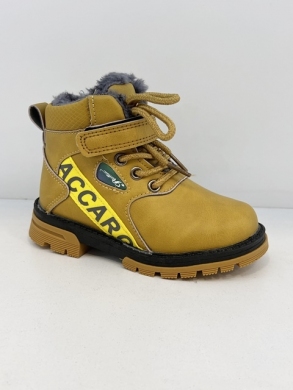 Botki chłopięce ocieplane (25-30) 8976 YELLOW