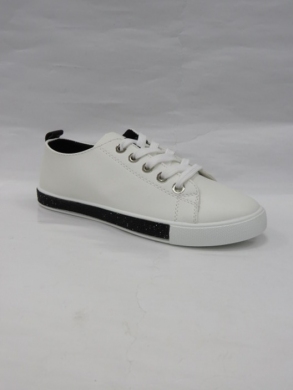 Buty sportowe damskie na płaskim (36-41) 6425 BLACK