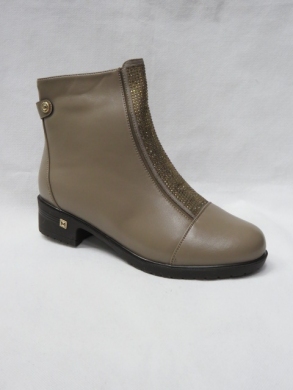 Botki damskie ocieplane na obcasie (36-41) G581-2