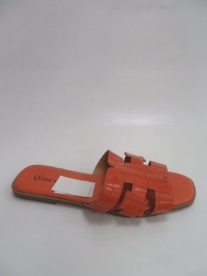 Klapki damskie na płaskim (36-41) 816 ORANGE