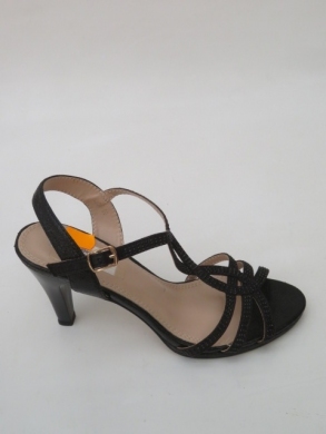 Sandały Damskie na szpilki (36-41) 6206-60 BLACK