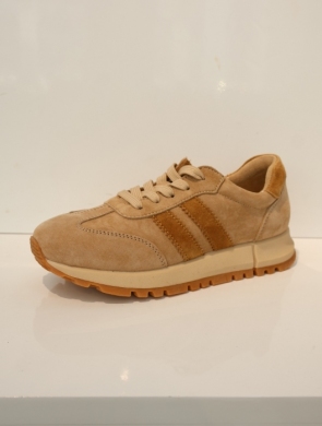 Buty sportowe damskie na płaskim (36-41) GD-LX-1080B BE/CAMEL