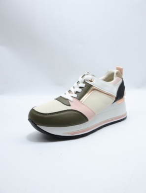 Buty sportowe damskie na płaskim (36-41) 7-2203B GREEN