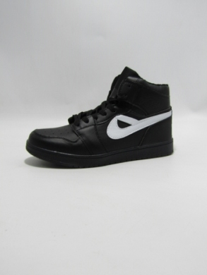 Buty sportowe młodzieżowe (36-41) D90H-7 ALLBLACK/WHITE