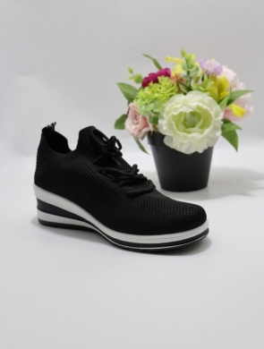 Buty sportowe damskie na koturnie (36-41) XKB-55 BLACK