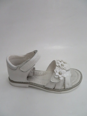 Sandały dziewczęce (26-31) Z259 WHITE