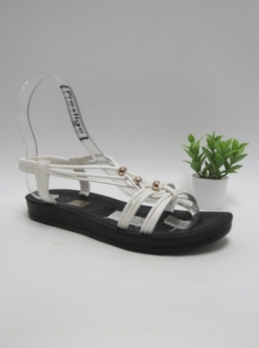 Sandały damskie na płaskim (36-41) W577-2 WHITE