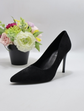 Czółenki damskie na szpilce (36-41) XYH-23110-1 BLACK