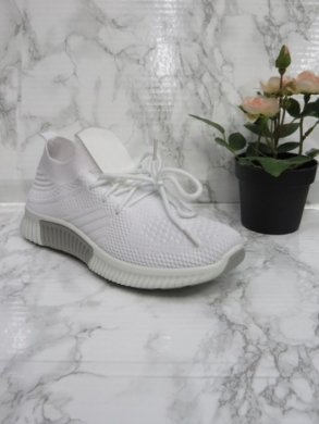 Buty sportowe damskie na płaskim (36-41) 503 WHITE