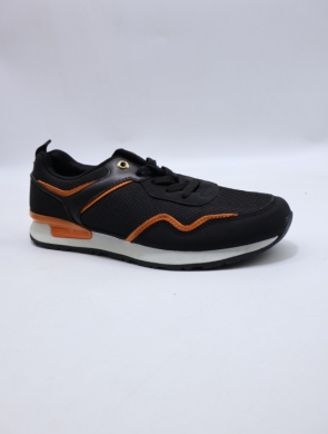 Buty sportowe damskie na płaskim (36-41) 9372 BLACK