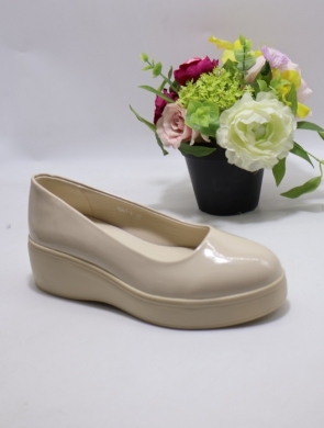 Półbuty damskie na obcasie (36-41) 5043-1 BEIGE